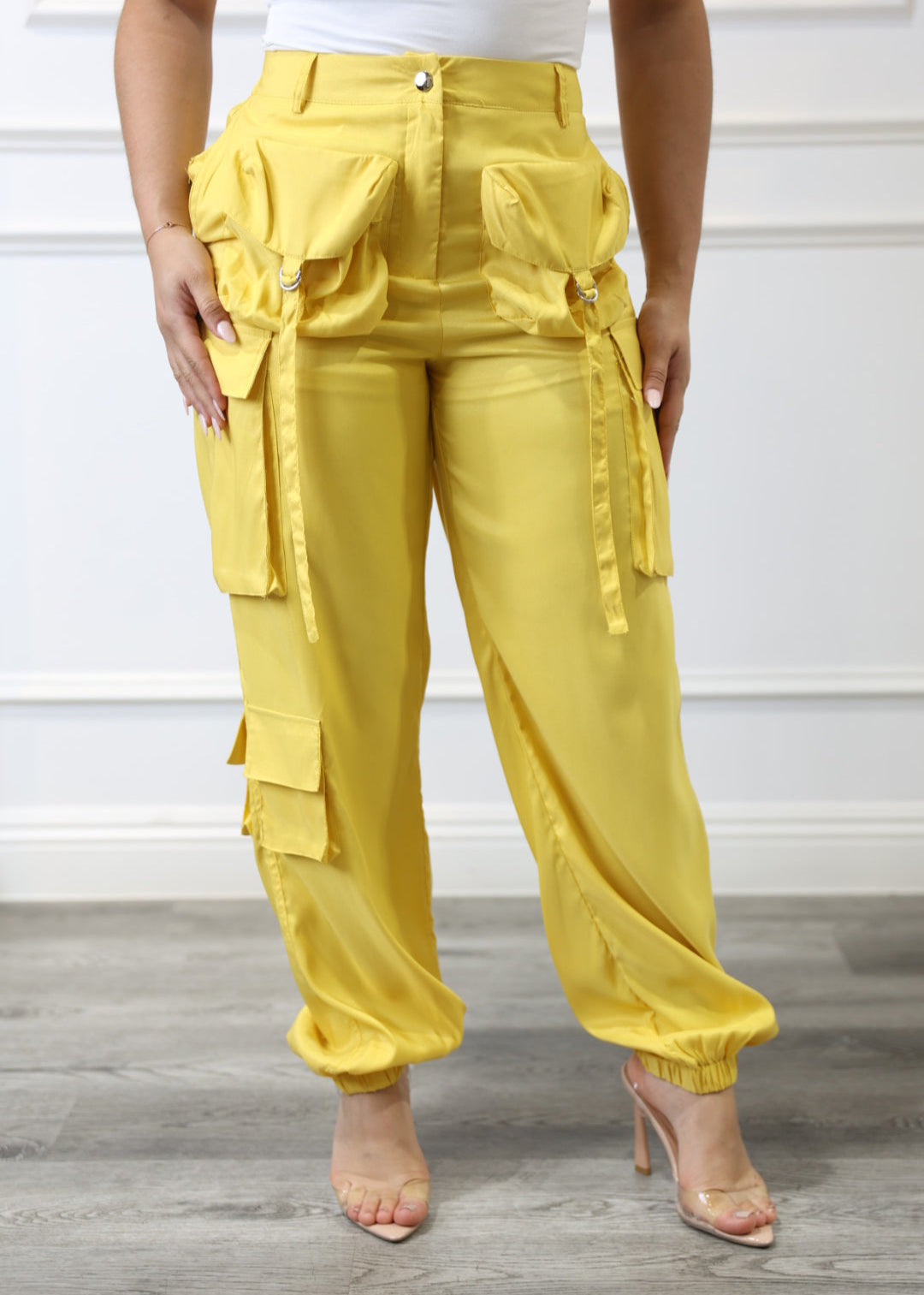 Belén - Yellow Urban Jogger Pants