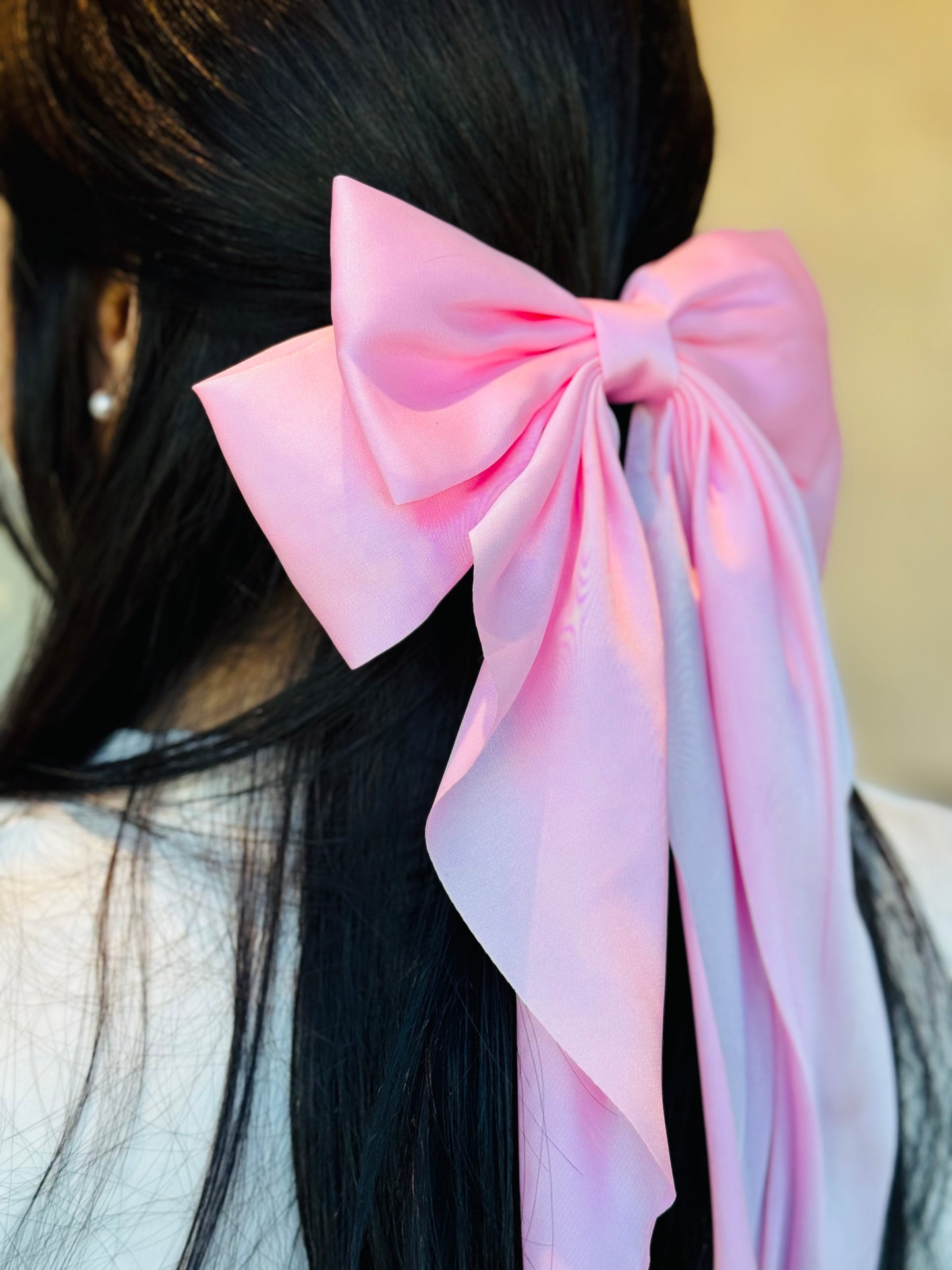 Coquette Large Satin Bow