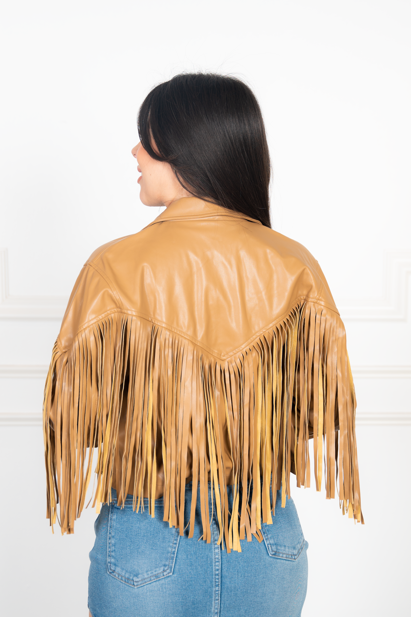 Azley brown western jacket