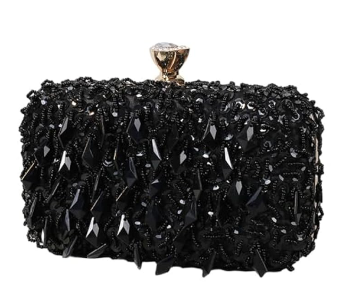 AURORA EMBELLISHED CLUTCH