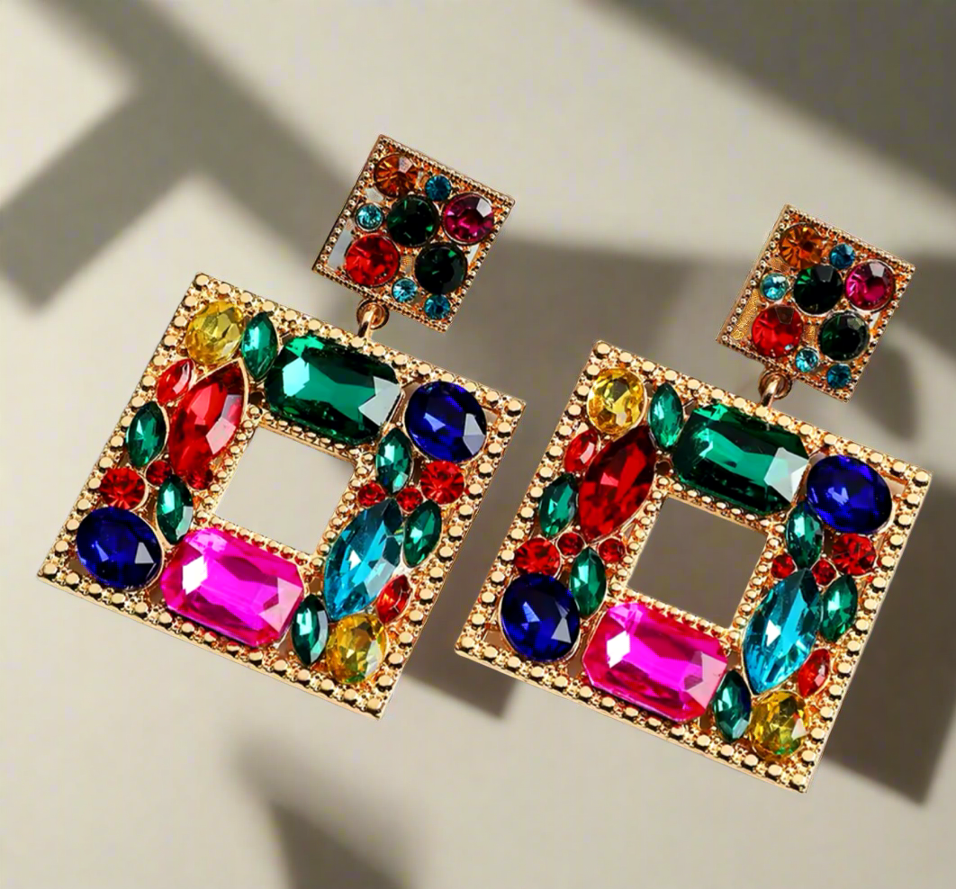 RHINESTONES EARRINGS