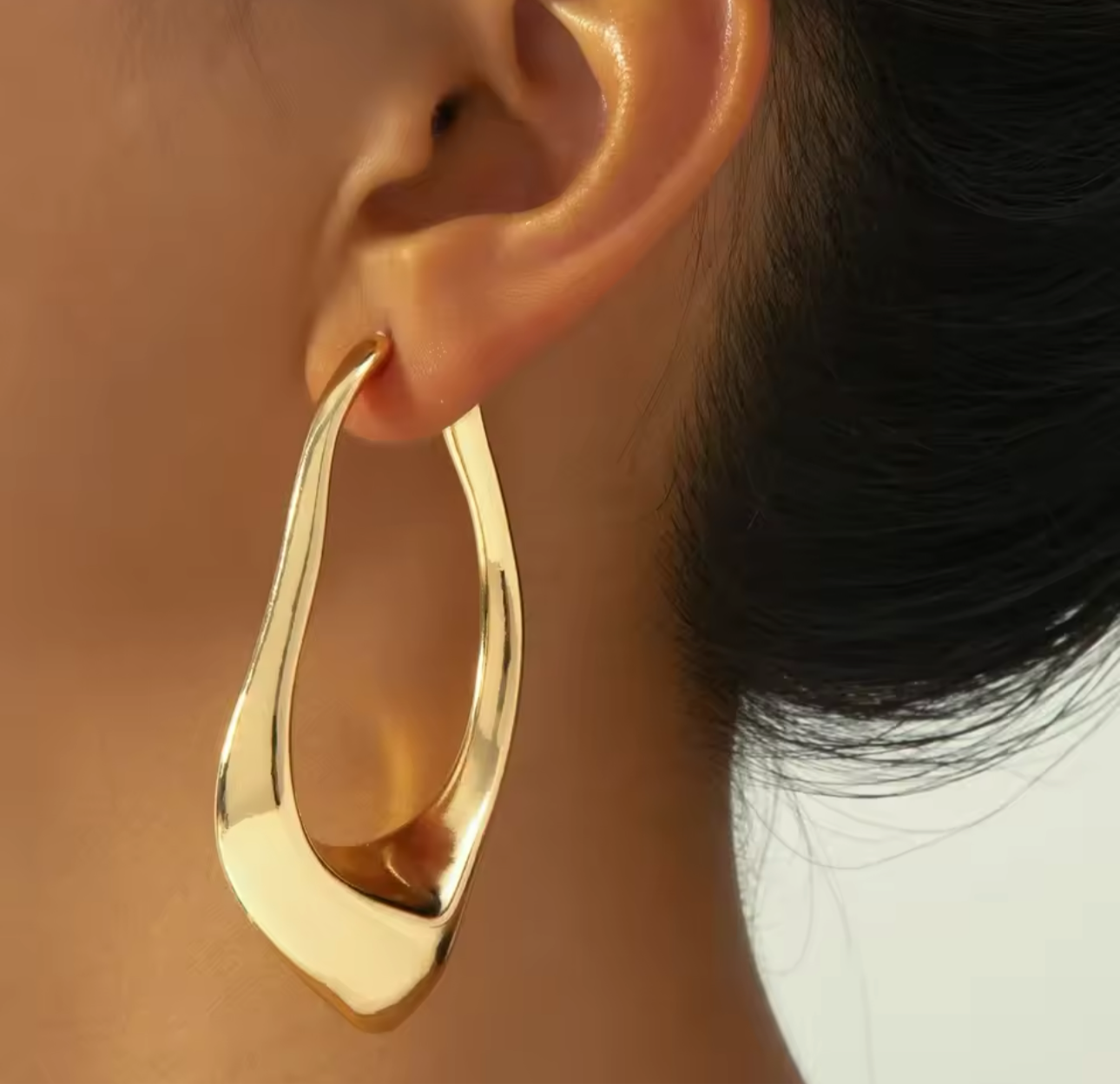 GOLDEN GEOMETRIC EARRINGS