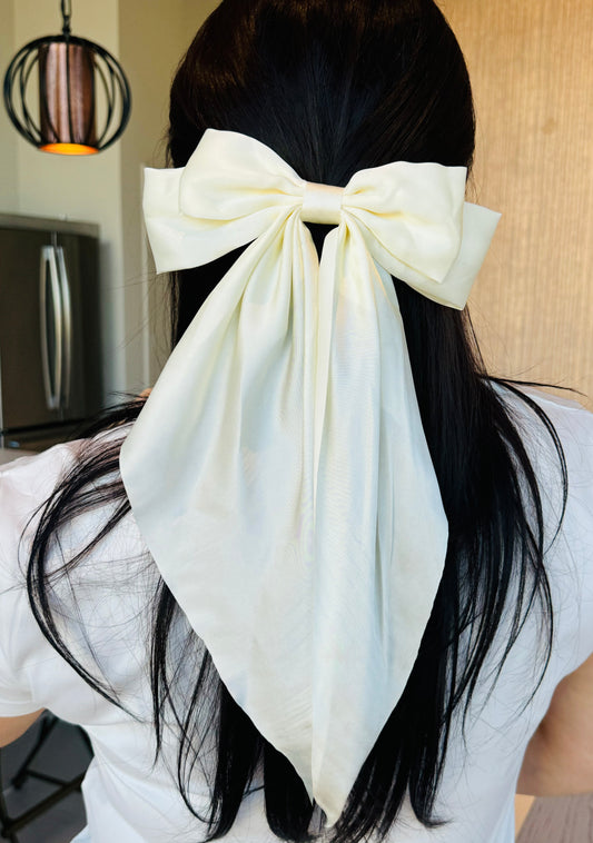 Coquette Large Satin Bow