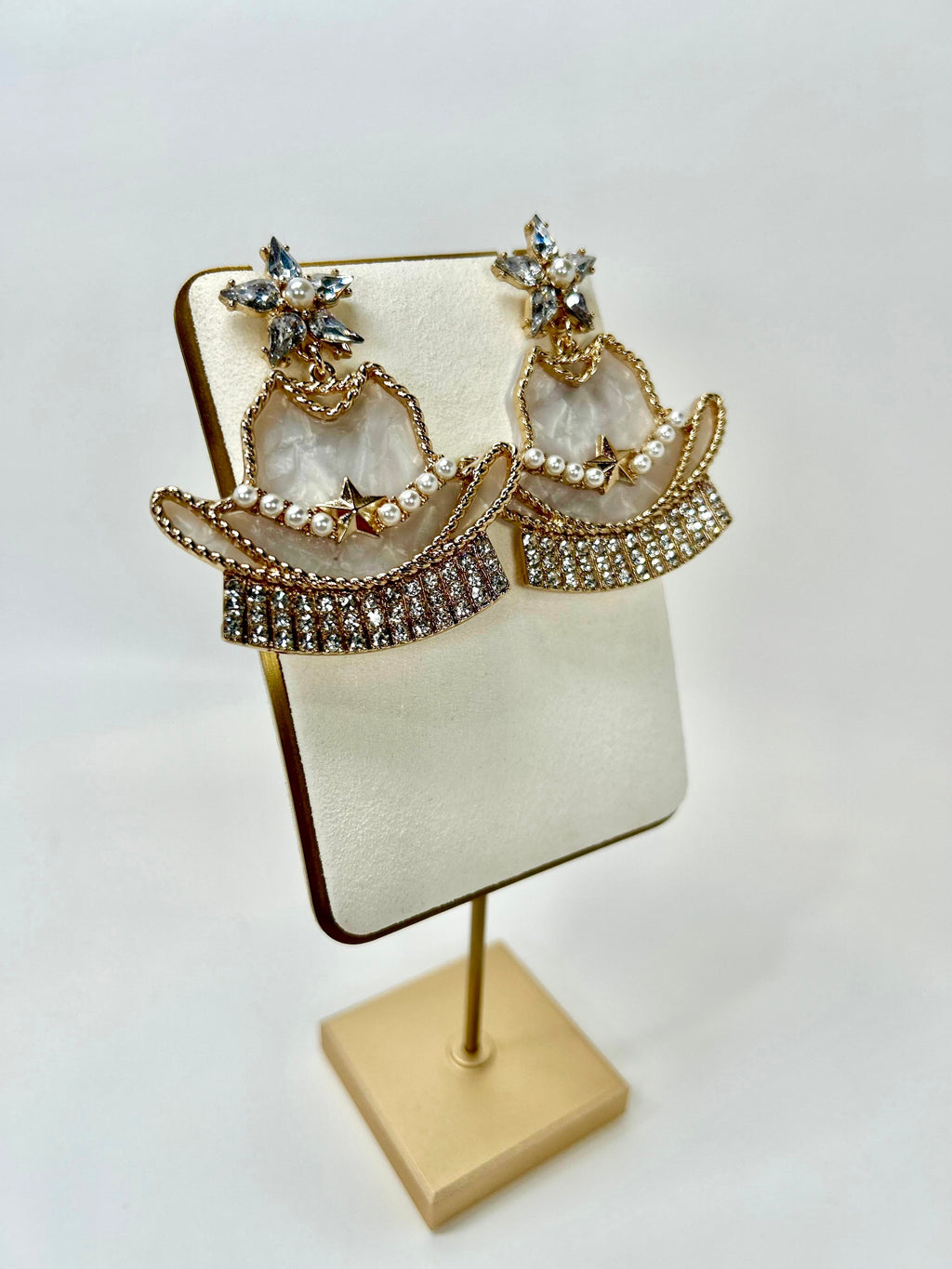 Anna - Star-Cowgirl Hat Earrings