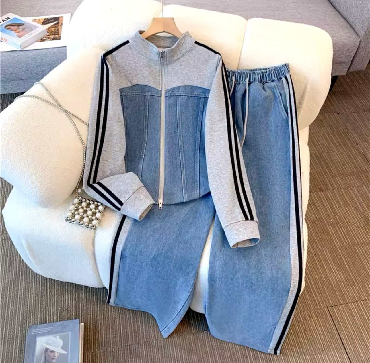 TAYLOR DENIM SET