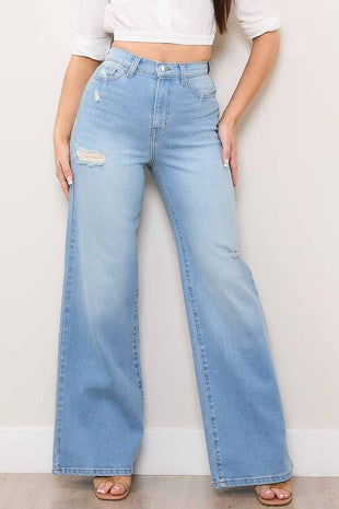 Maylin light denim pants