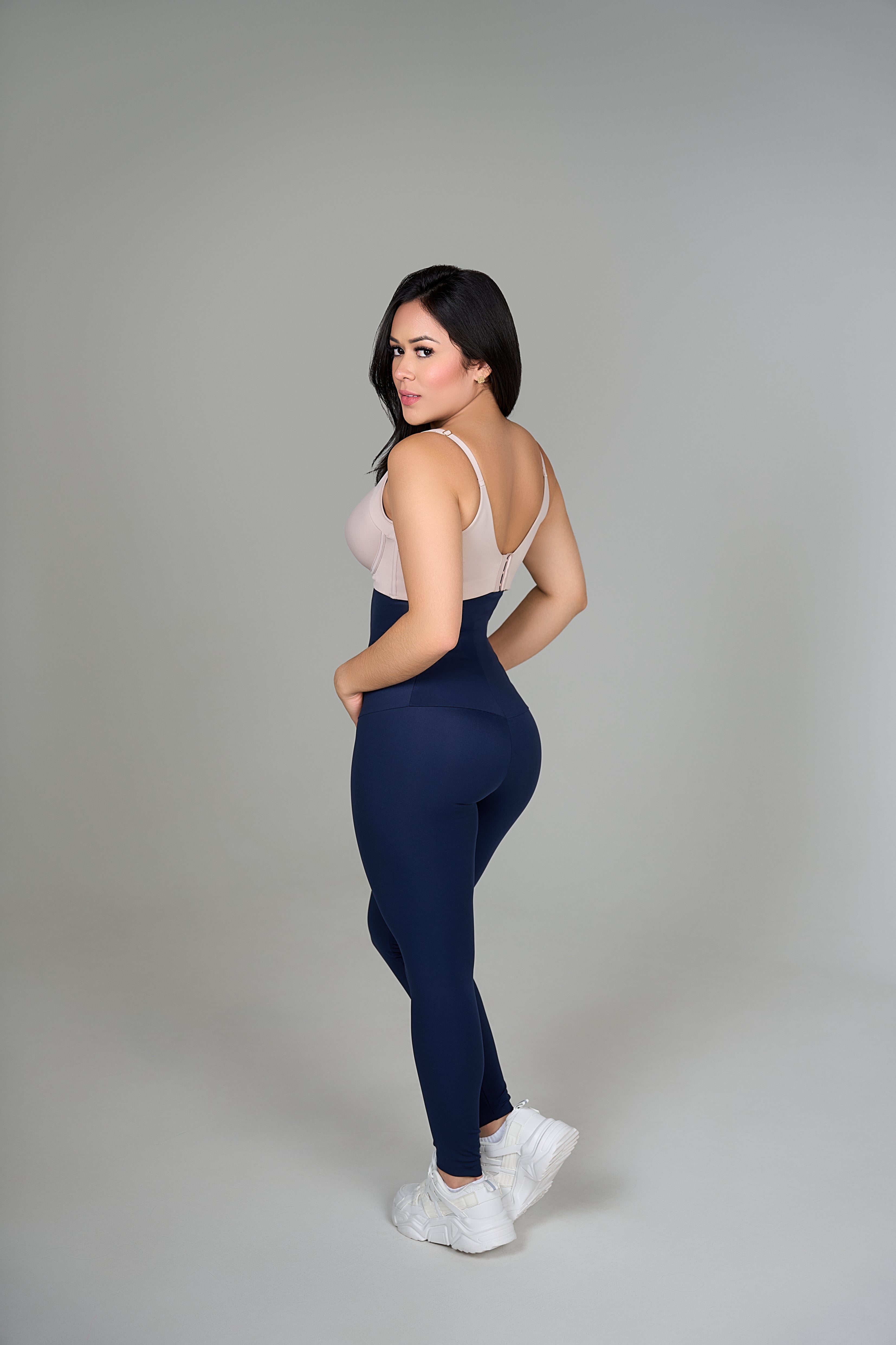 Blue Extra High Compression Legging
