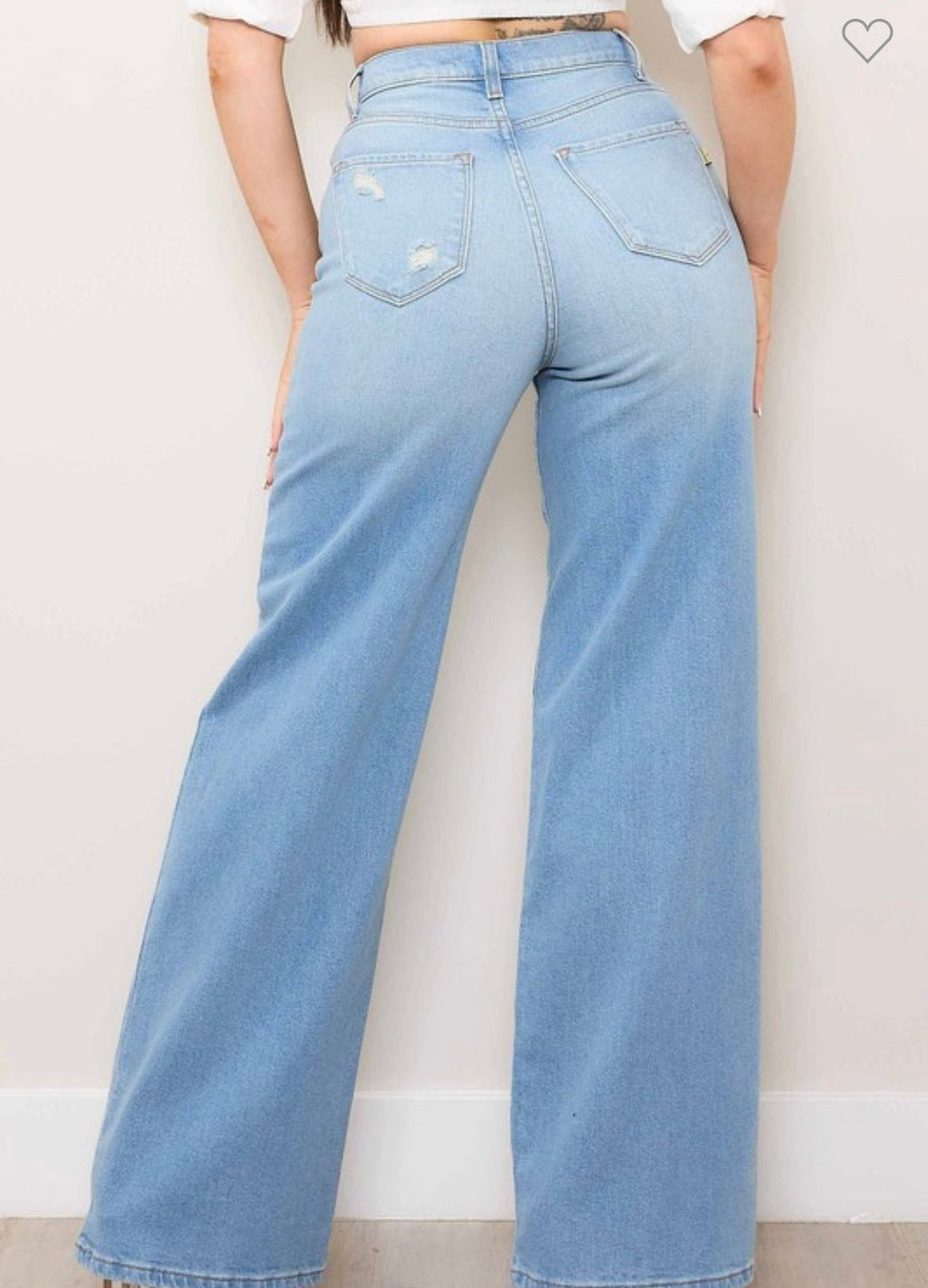 Maylin light denim pants