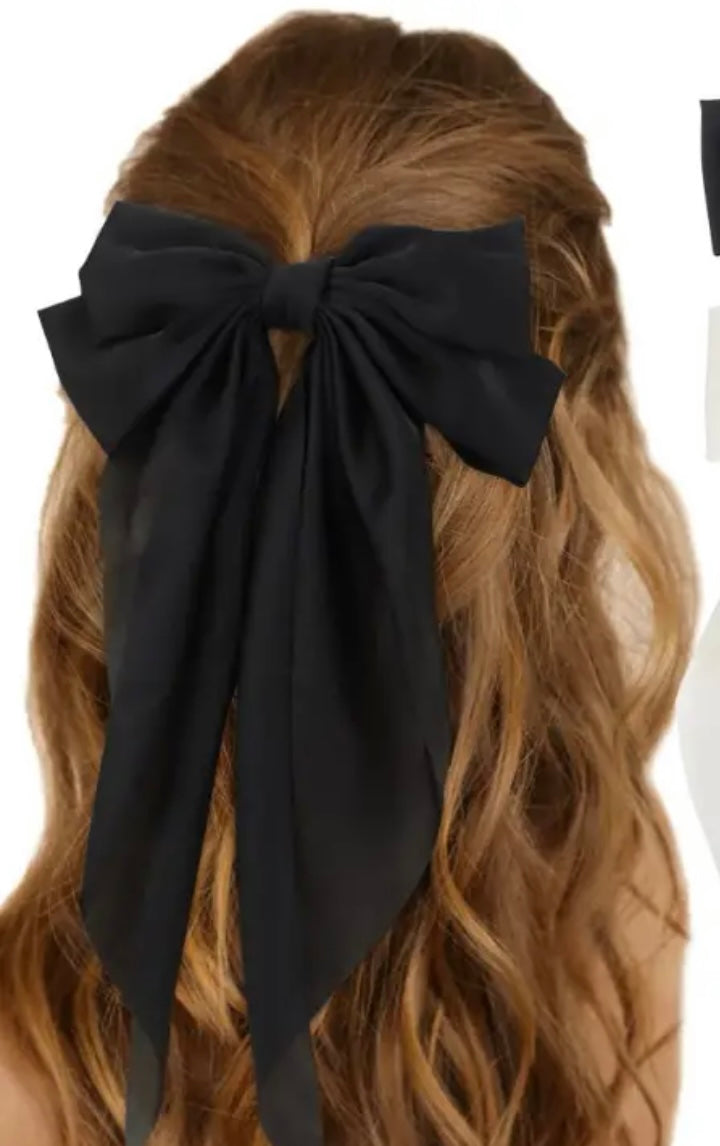 Coquette Large Satin Bow