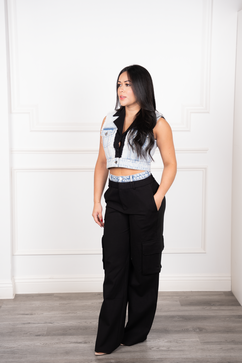 Bonnie  - Denim-Inspired Urban Set