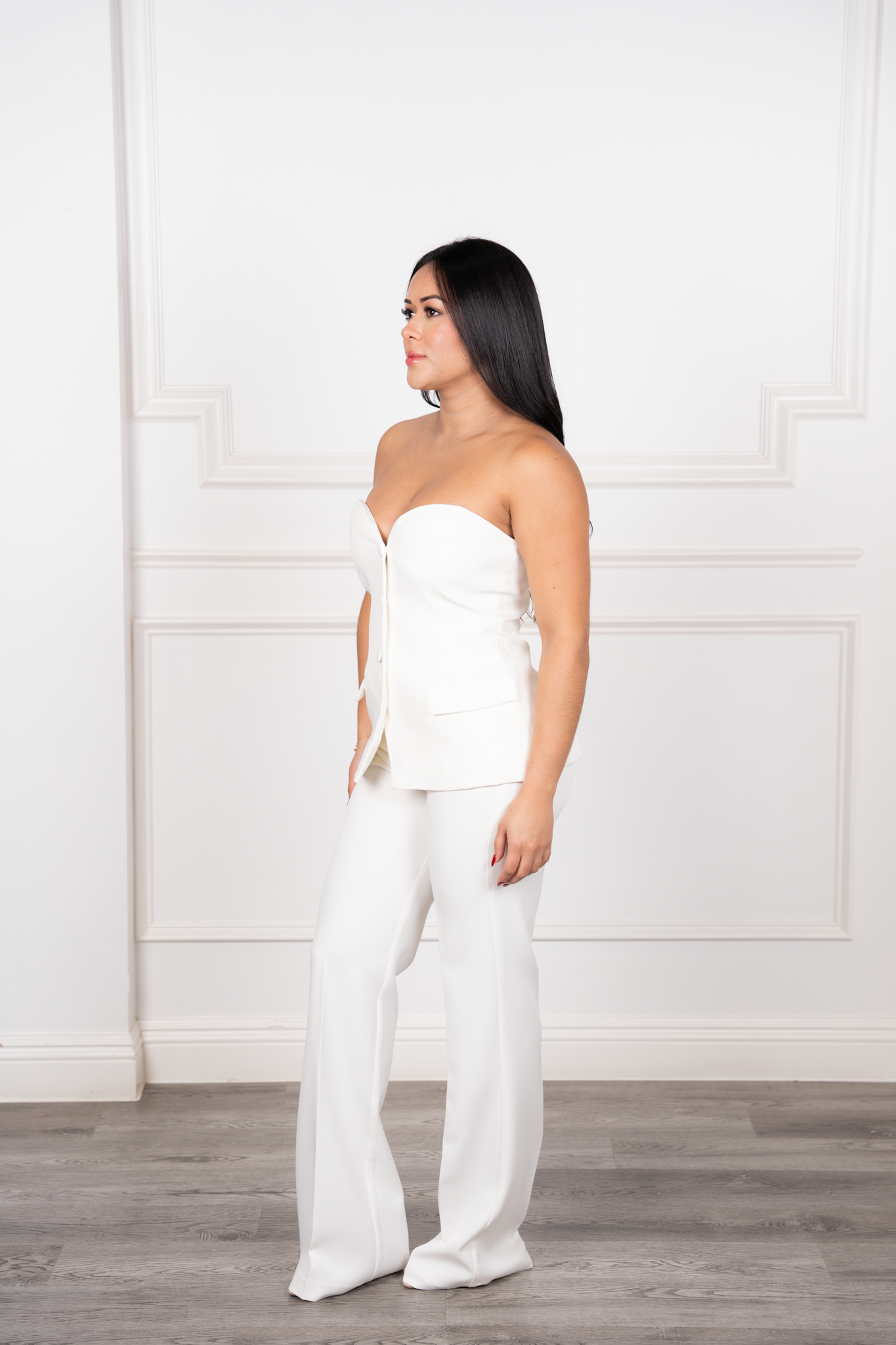 Ariana - White Two-Piece Set