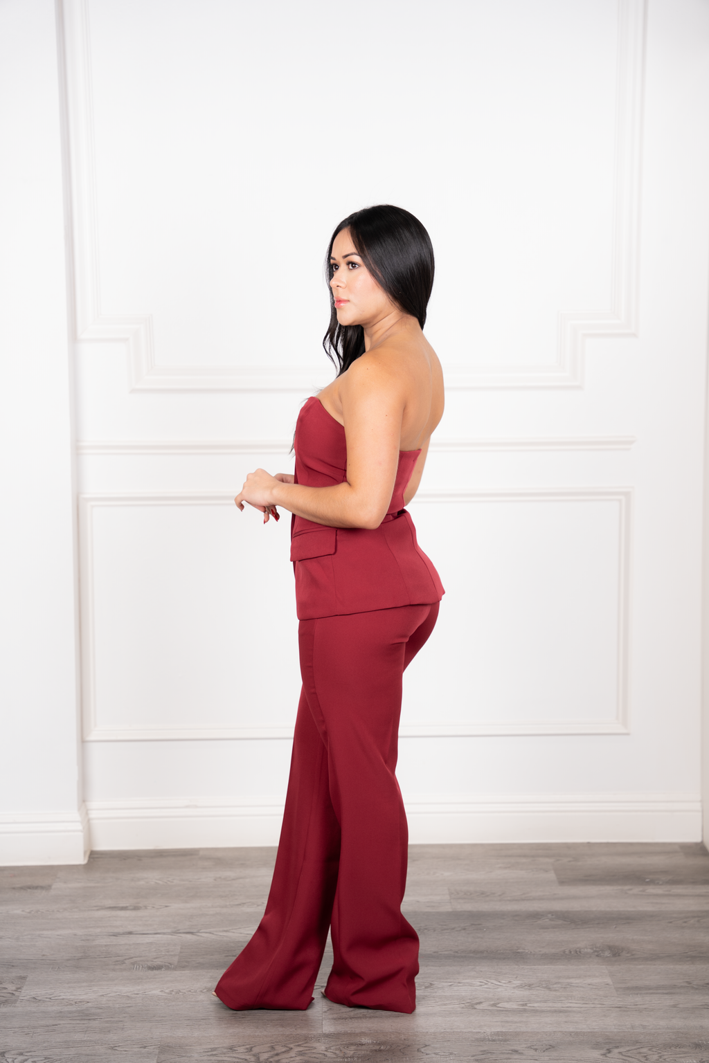 Ariana - Red Two-Piece Set