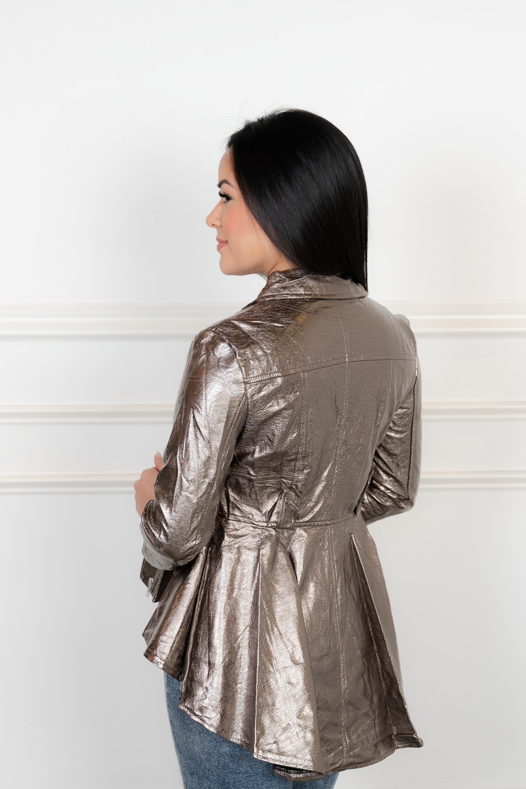 Romina Faux Leather Jacket