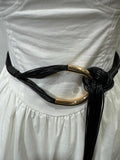 Abbie - Black Knot Belt