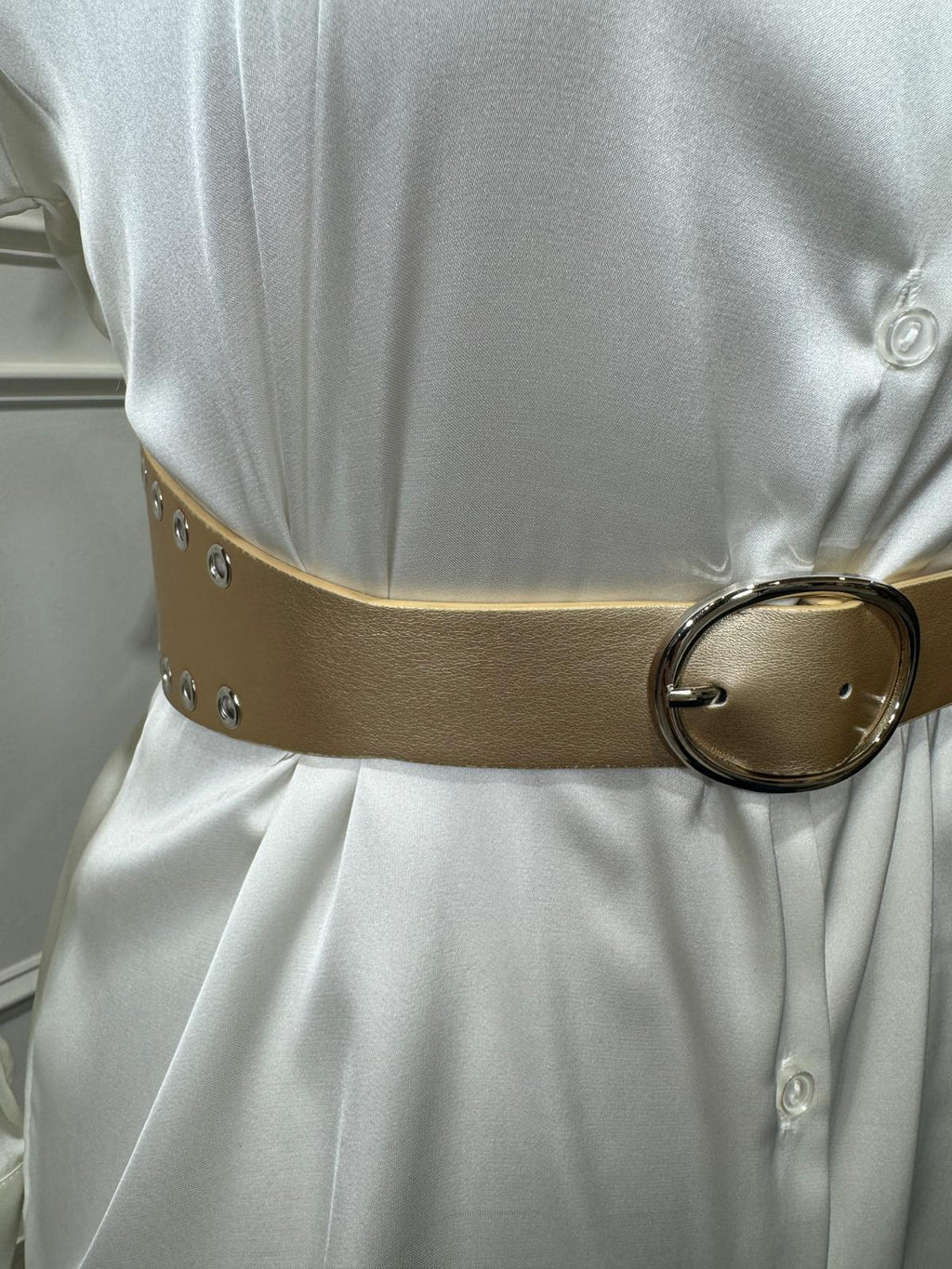 Aida - Gold Metallic Belt