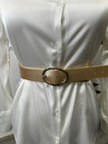 Aida - Gold Metallic Belt