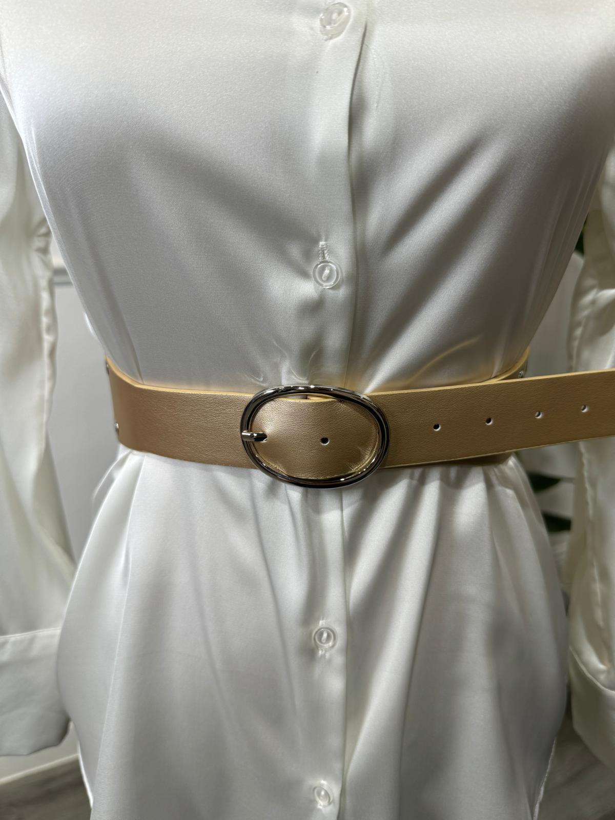 Aida - Gold Metallic Belt