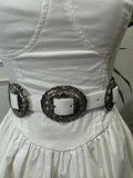 Vera - White Western Belt