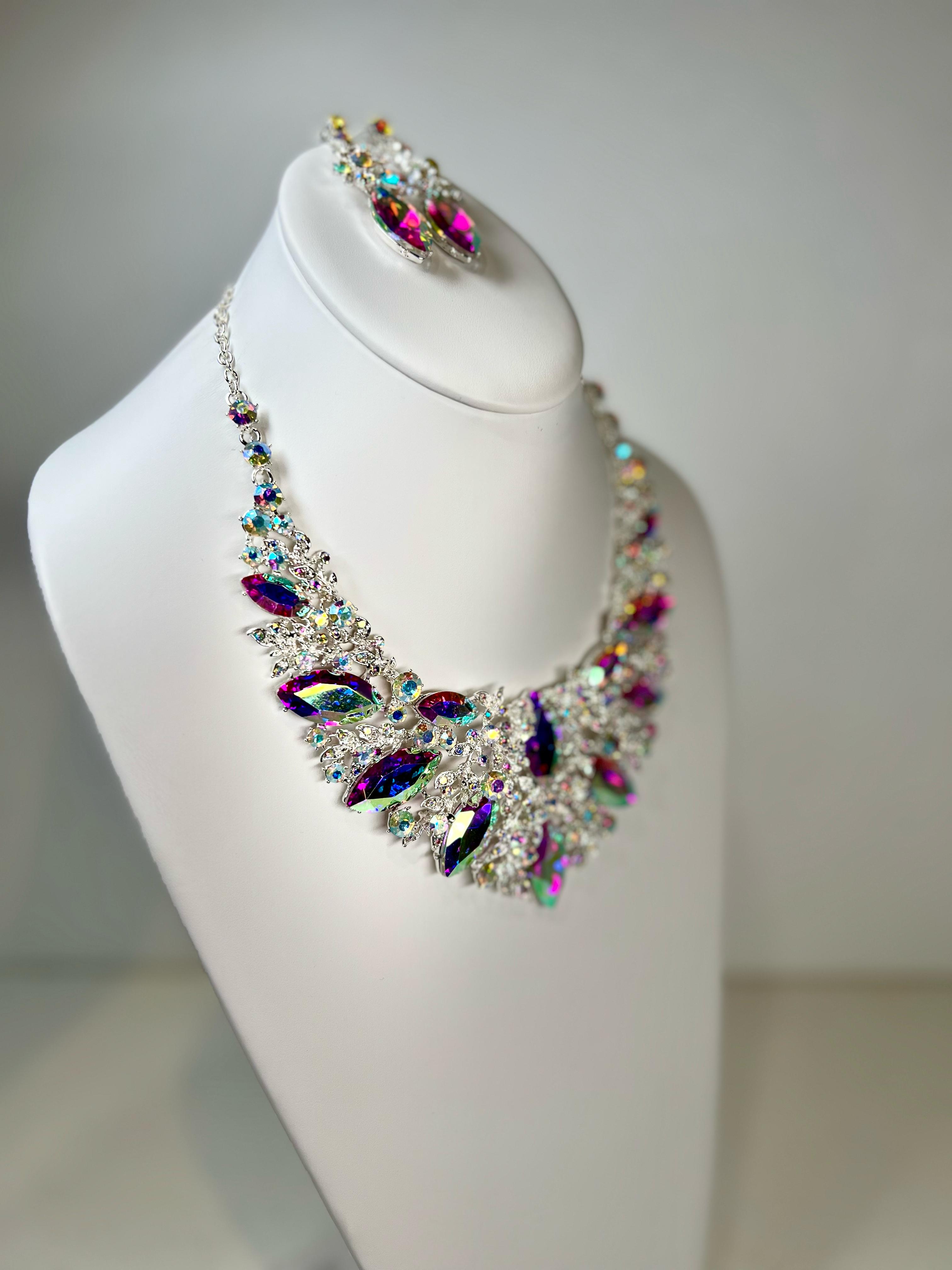 Tara - Iridescent Crystal Set