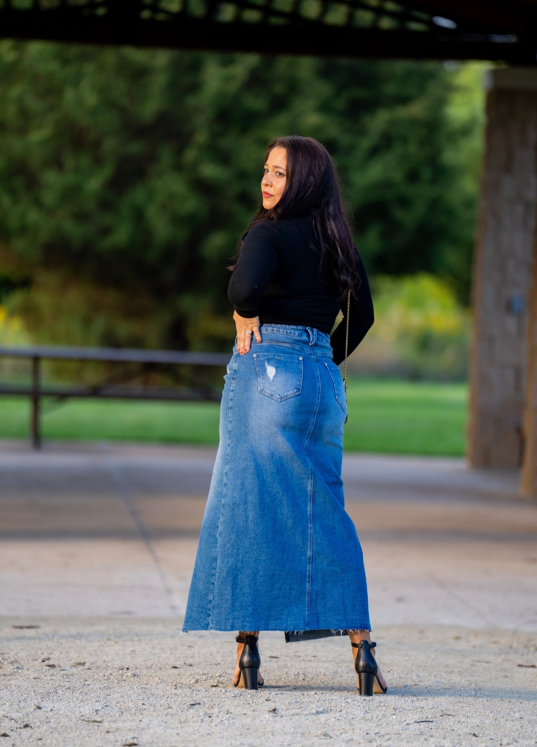 Giuliana Denim Skirt