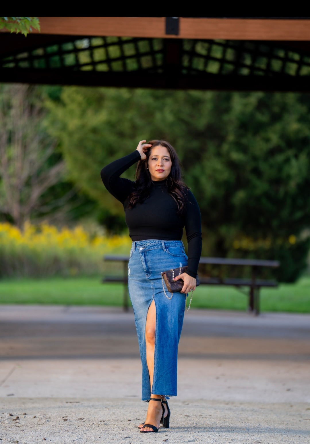 Giuliana Denim Skirt