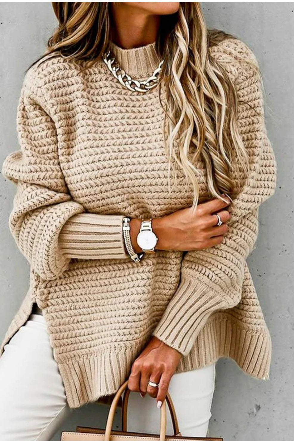 Isabella Oversized Knitted Sweater