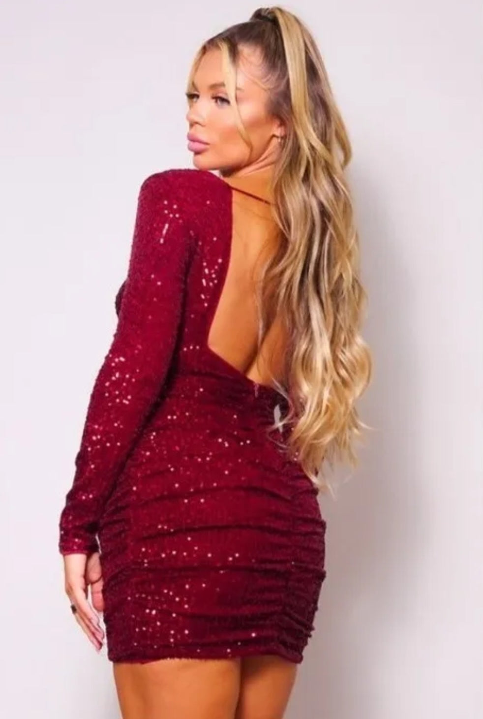 Miabella Sequin Mini Dress