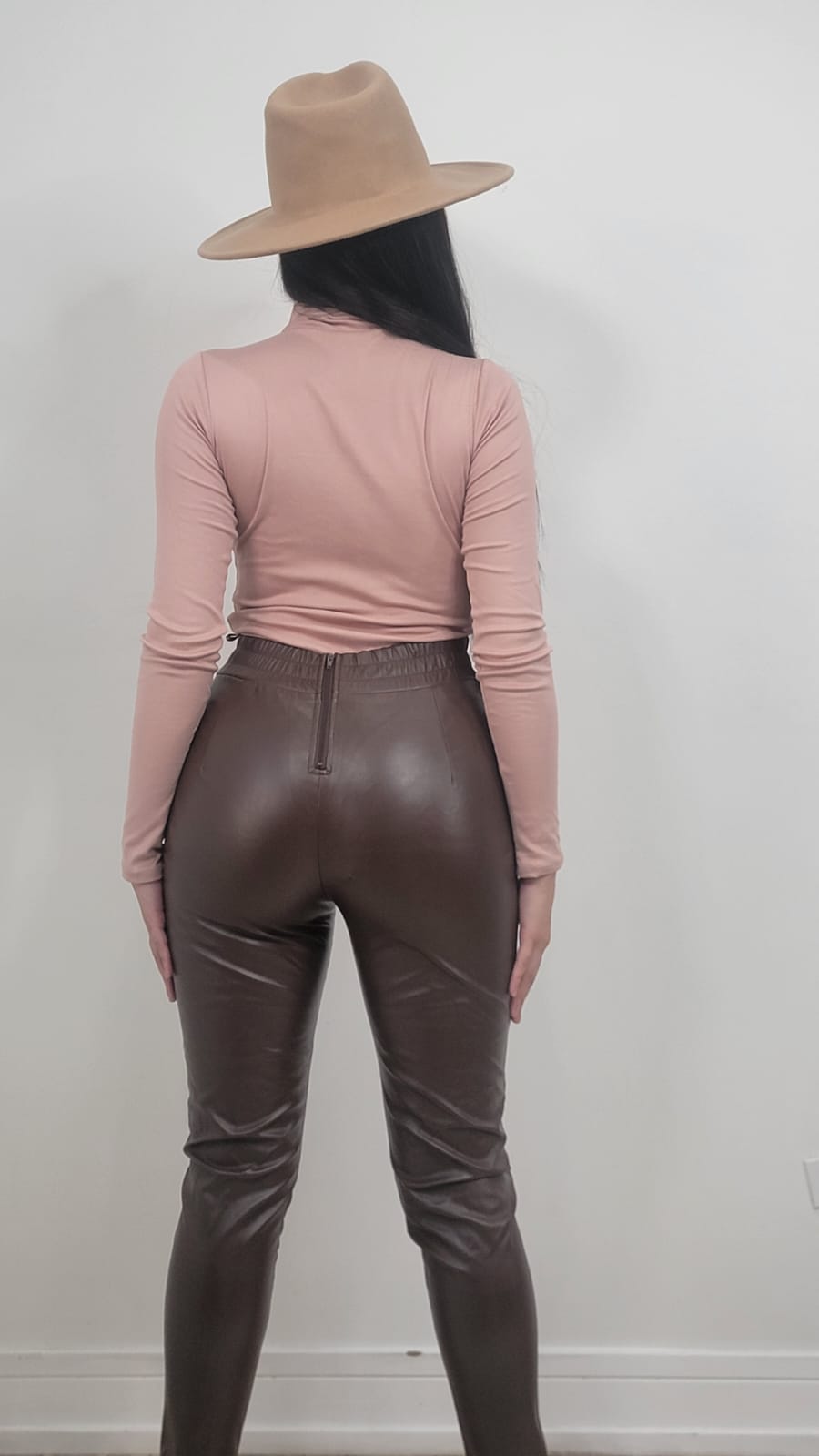 Pleather hotsell stretch pants